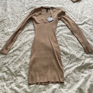 Beige dresss